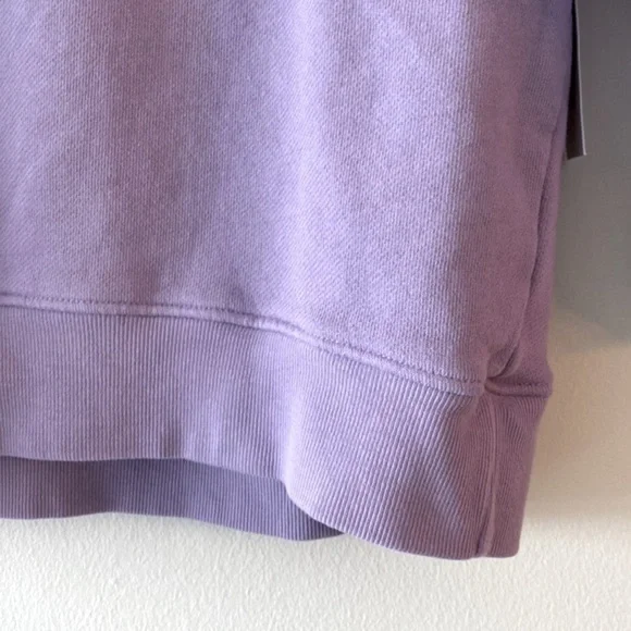 AGOLDE Thora 3/4 Sleeve Sweatshirt in Lunar - Picture 10 of 15